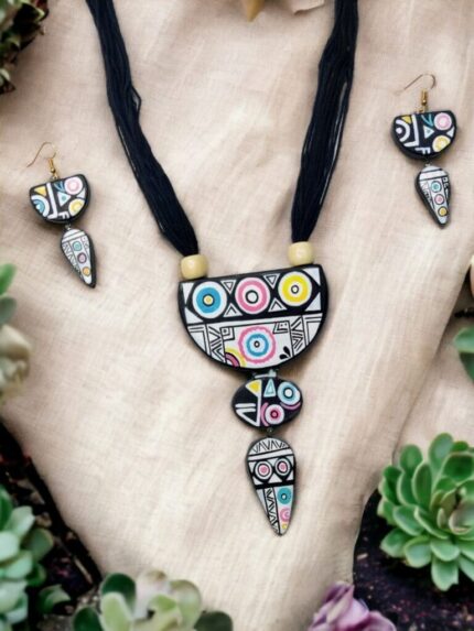 Handcrafted Terracotta Jewelry Set