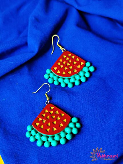 Handcrafted Terracotta Earrings – Unique and Stylish